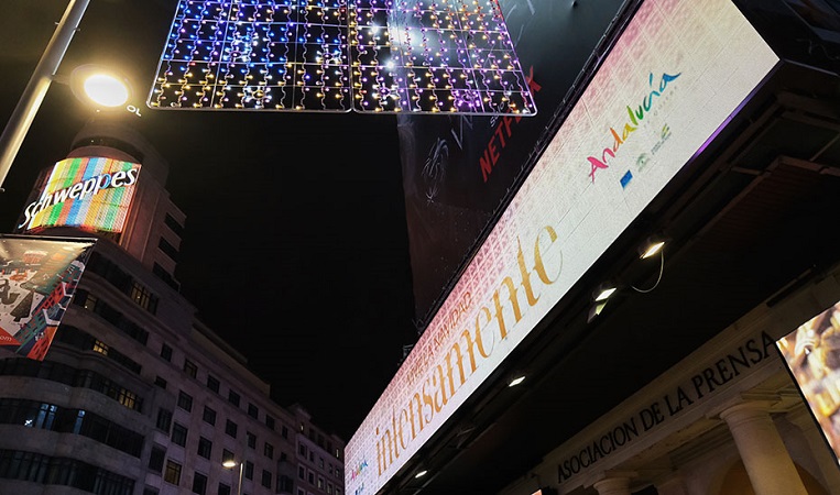 Andalucía se promociona esta Navidad en Madrid como destino turístico.