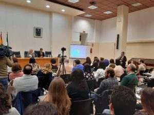 Inauguración de las XIV Jornada de Archiveros de la provincia de Cádiz.