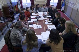 Un momento de la reunión del proyecto Migración entre Ciudades del Mediterráneo celebrada en Cádiz.