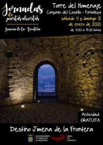 Jornada de puertas abiertas de la torre del homenaje del castillo de Jimena