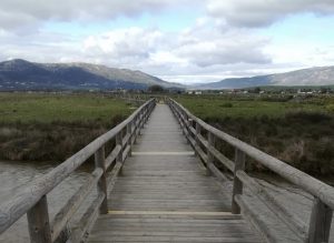 Reparan el puente del Sendero del Paraje Los Lances