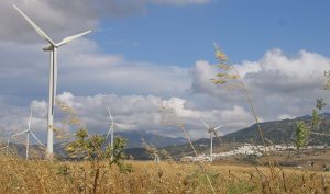 Eólica, energía que más electricidad verde generó en Andalucía en 2018