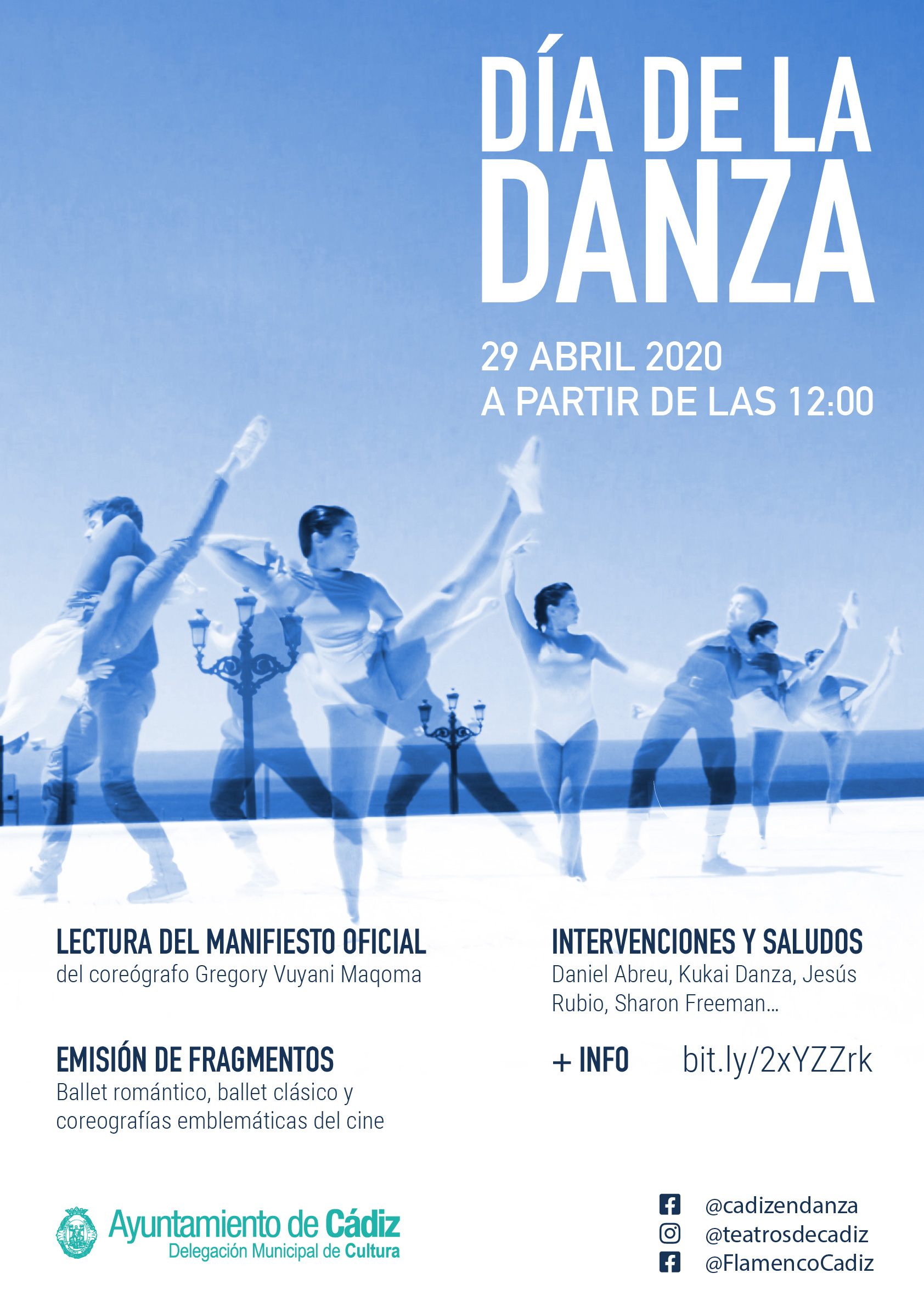 Cádiz celebra con un programa virtual el Día Internacional de la Danza