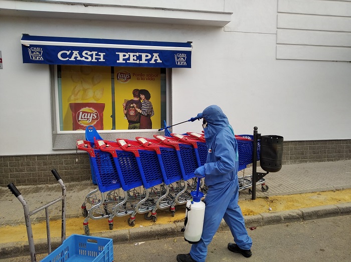 Campaña de desinfección en 40 localidades de la provincia de Cádiz