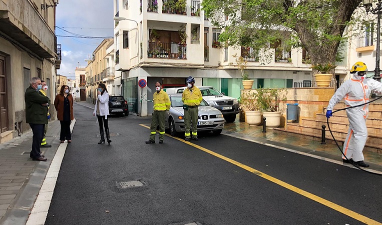 Infoca realiza hoy tareas de desinfección en seis municipios de Cádiz