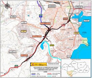 Aprueban la construcción de la duplicación del acceso Sur al puerto de Algeciras