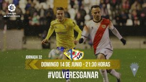 El Cádiz volverá a saltar al césped el 14 de junio contra el Rayo Vallecano