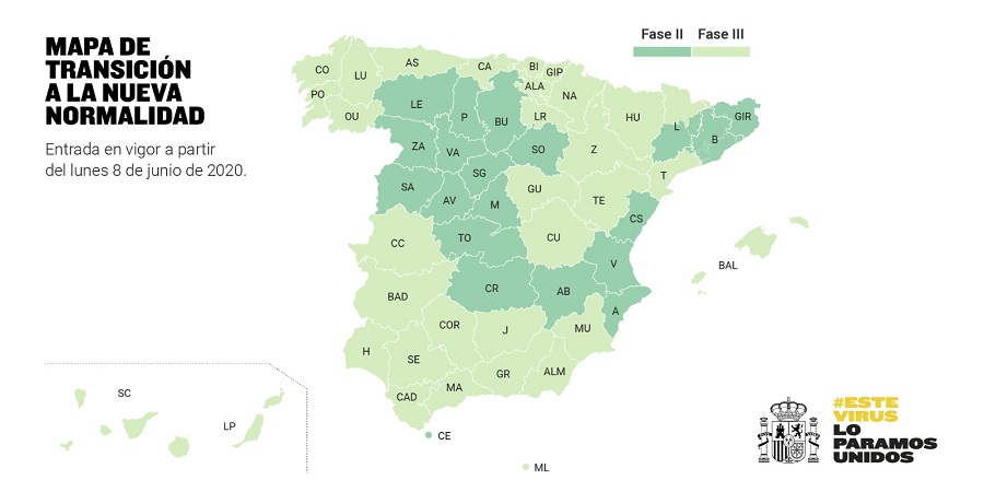 Cádiz pasa a la Fase 3 de la desescalada el próximo 8 de junio