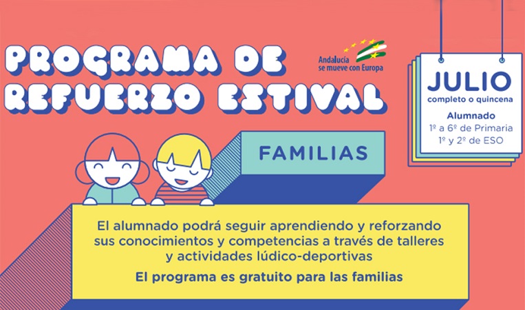 Abren el plazo para inscribir a alumnos en el Programa de refuerzo estival