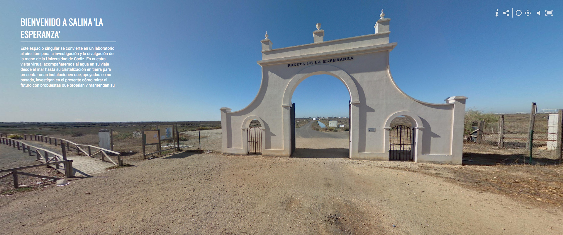 Visita virtual salinas 'La Espernana'.