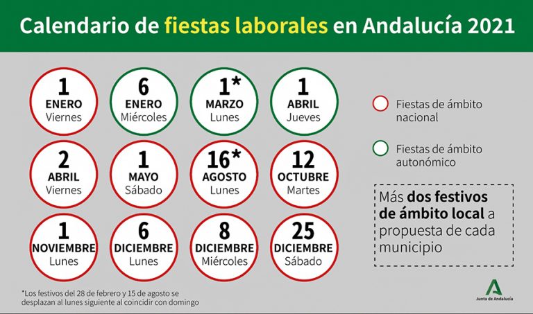 Calendario 2023 Fiestas Andalucia Imagesee