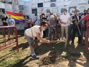 inicio de la fase de exhumacion en Jimena