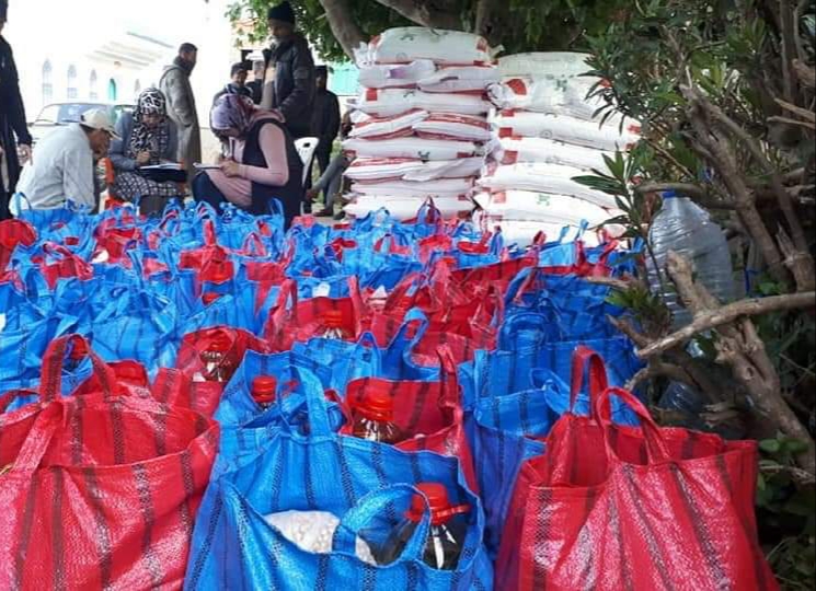 Proyecto de Famsi en Marruecos. Muestra de lotes de alimentos.