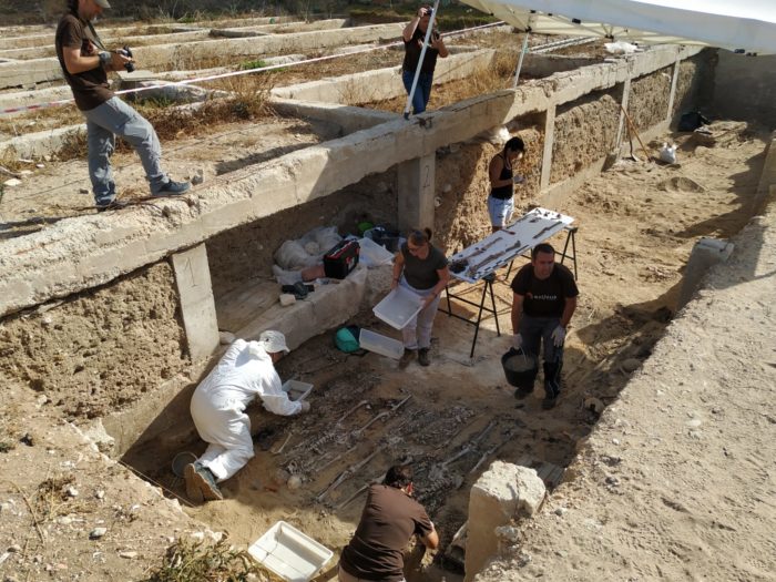 Comienza la quinta fase de las tareas de localización y exhumación en el cementerio de San José