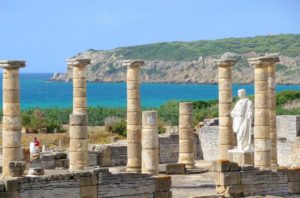 Ruinas romanas de Baelo Claudia en Bolonia, Tarifa.