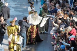 Cabalgata de los Reyes Magos de Cádiz.