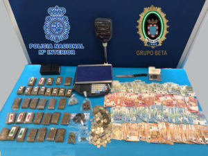 Detenida una familia que utilizaba su domicilio como venta de droga en Jerez de la Frontera