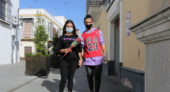 La Covid no puede con el romanticismo en El Puerto de Santa María.