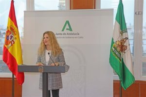 Cruz Roja o Dulces La Rondeña, banderas de Andalucía