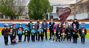 Clausurado en Rota la actividad 'Camino escolar Seguro' para desplazarse al colegio en bicicleta