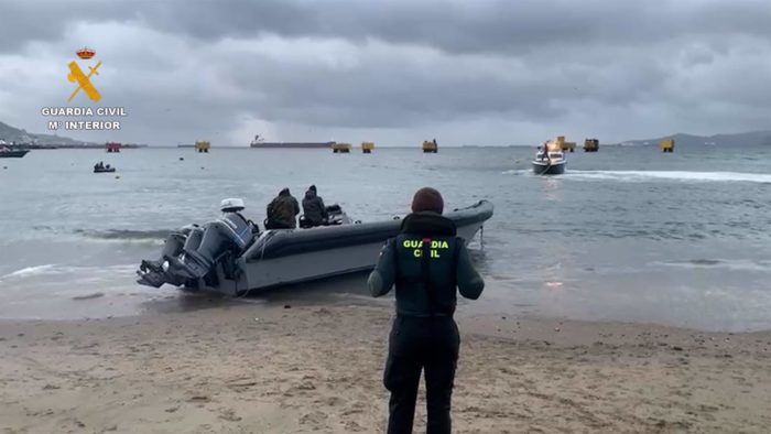 Diez detenidos y más de1.000 kilos de hachís intervenidos en Puente Mayorga