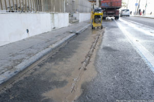 Comienzan las obras de reurbanización del acerado en Cádiz