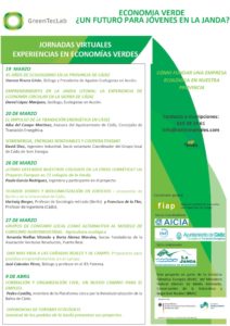 Cádiz colabora en unas jornadas provinciales sobre empleo verde a través del proyecto GreenTecLab