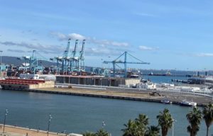 Un total de tres buques del puerto de Algeciras, afectados por el bloqueo del Canal de Suez