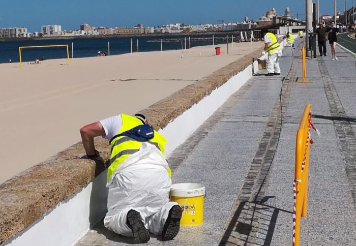 Inician este lunes los trabajos de mantenimiento en el Paseo Marítimo