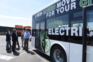 Algeciras prueba un autobús cien por cien eléctrico