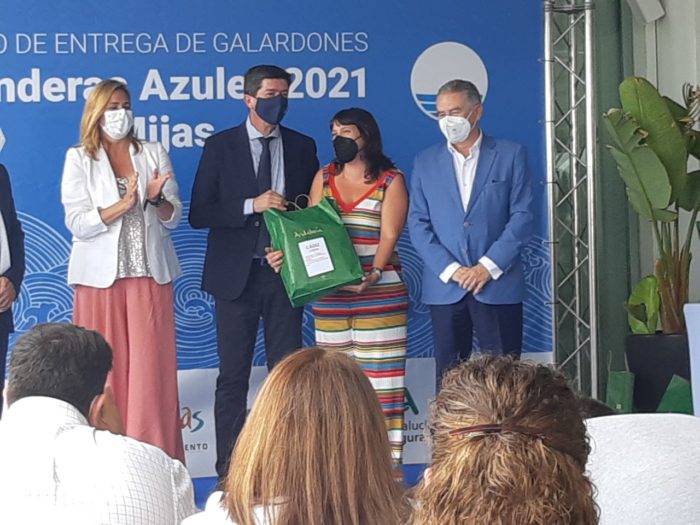 Bandera Azul de los Mares Limpios de Europa