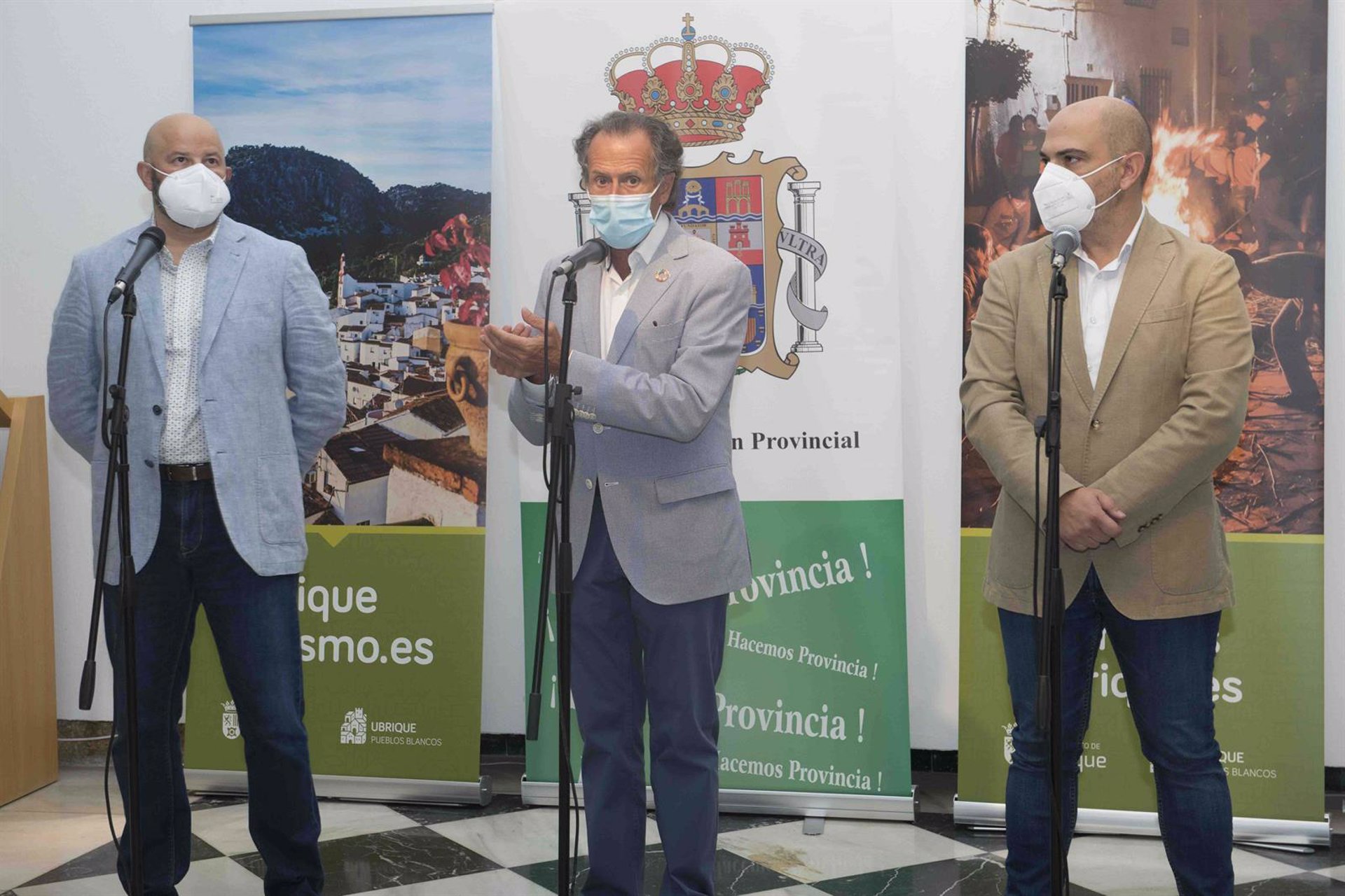 El Palacio Provincial de la Diputación acoge la presentación del nuevo portal de promoción turística de Ubrique