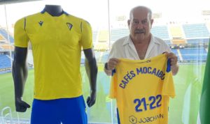 La firma utrerana Cafés Mocaibo, café oficial del Cádiz FC