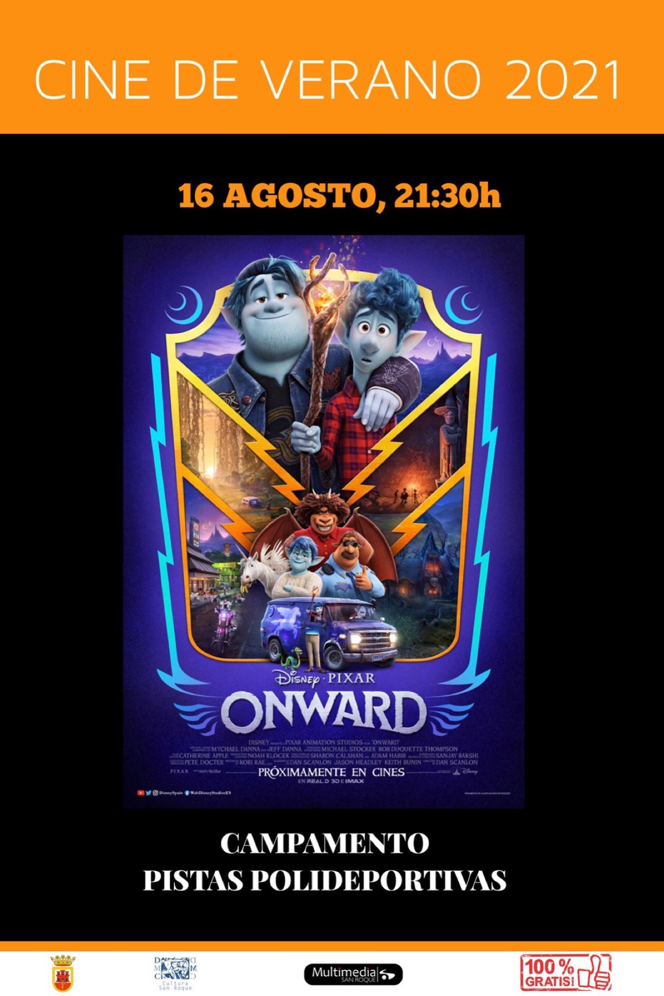 Comienza en Campamento la segunda parte del ciclo de Cine de Verano de San Roque