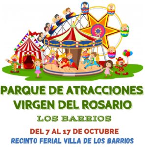 Los Barrios instalará el parque de atracciones Virgen del Rosario del 7 al 17 de octubre