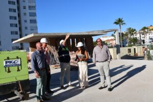 Obras del nuevo Edificio Multiusos de Torreguadiaro