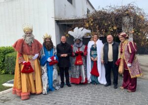 Los Reyes Magos llegan a Chiclana junto a la Estrella de Oriente y el Cartero Real